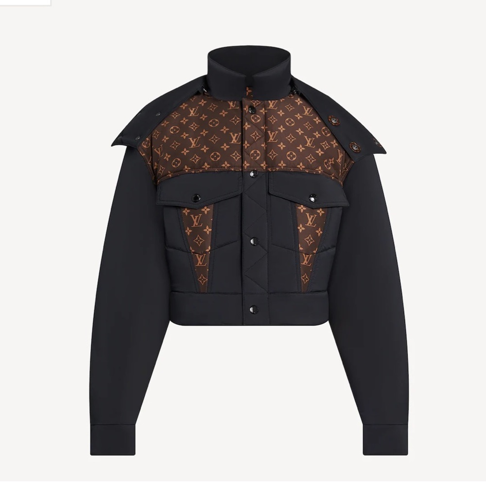 LOUIS VUITTON MONOGRAM ACCENT PADDED JACKET SOLD OUT - Picture 2 of 16